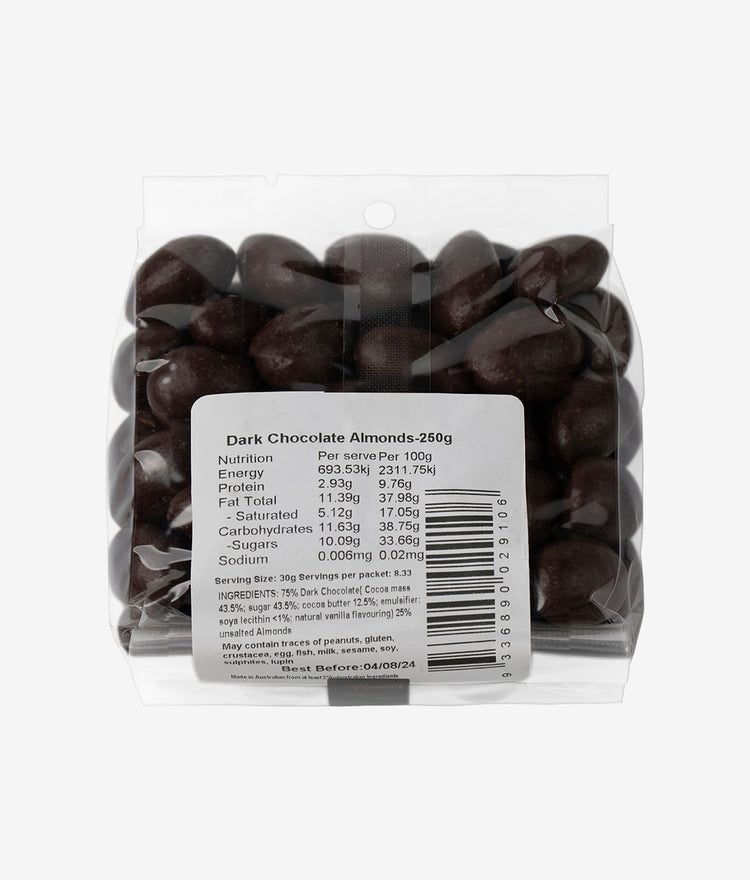 Dark Chocolate Almonds