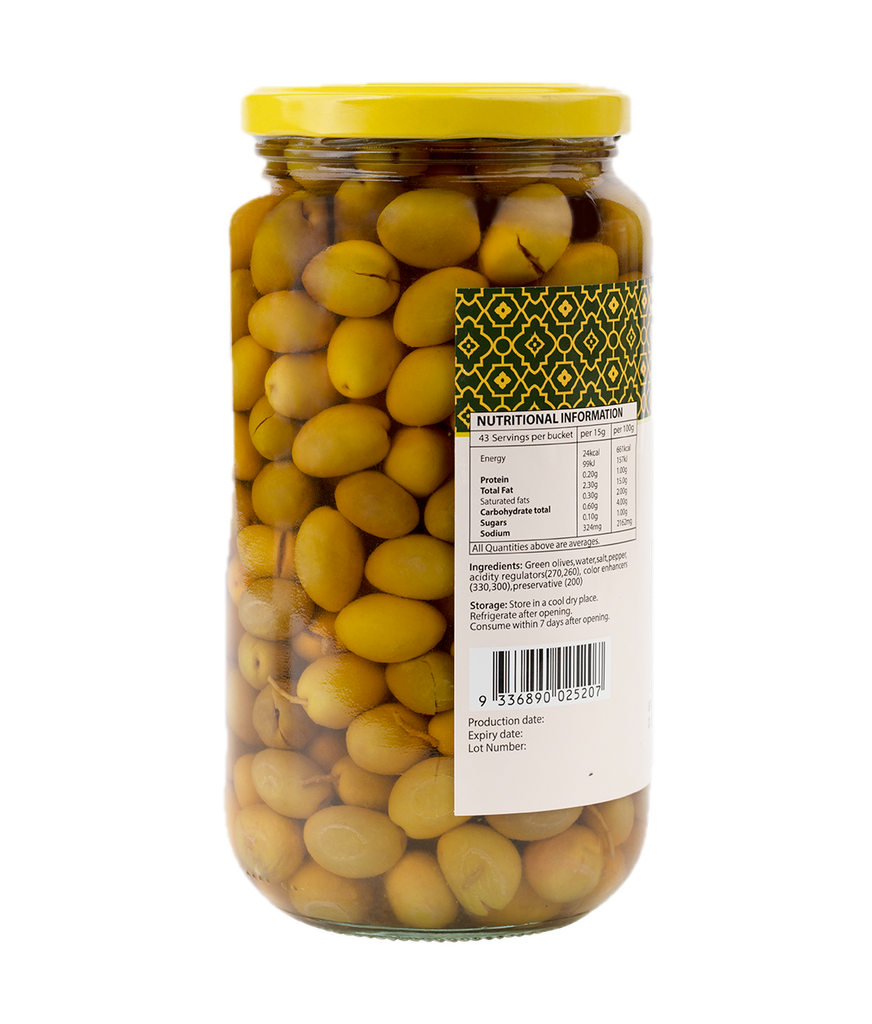 Mezzabibi Green Olives