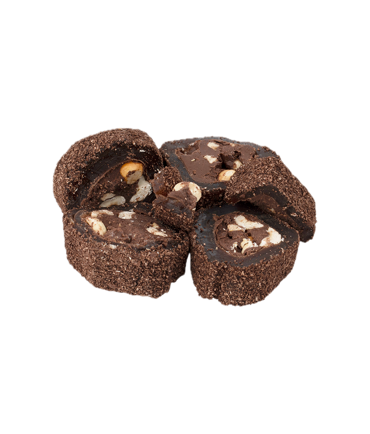 Turkish Delight Sarma Brownie With Hazelnuts