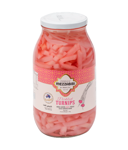 Mezzabibi Pickled Turnips